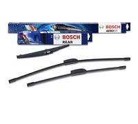 BOSCH AEROFIT TERGICRISTALLO AF604 + TERGICRISTALLO POSTERIORE H253 PER JEEP COM