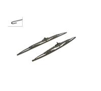 BOSCH AEROTWIN 584S A3/Z4/IBIZA/LEON/GOLF/OCTAVIA SET SPAZZOLE TERGI 530MM 475MM