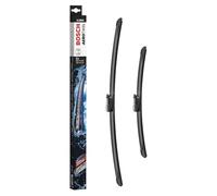 Bosch Aerotwin A138S Tergicristalli Anteriori, Set di 2 Spazzole di Ricambio, con Adattatore Preassemblato, 600 mm/400 mm