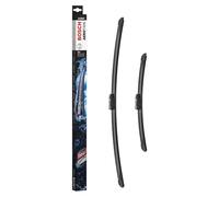 Bosch Aerotwin A432S Tergicristalli Anteriori, Set di 2 Spazzole di Ricambio, con Adattatore Preassemblato, 650 mm/380 mm