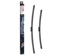 Bosch Aerotwin A638S Tergicristalli Anteriori, Set di 2 Spazzole di Ricambio, con Adattatore Preassemblato, 650 mm/530 mm
