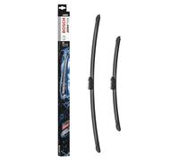 Bosch Aerotwin A863S Tergicristalli Anteriori, Set di 2 Spazzole di Ricambio, con Adattatore Preassemblato, 650 mm/450 mm