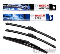 BOSCH Aerotwin Tergicristallo Frontale + Posteriore Adatto A per Honda Hr-V Ru