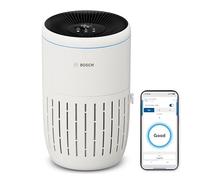 Bosch Air 2000i - Purificatore d'aria intelligente - Copre 37,5 m² - Filtra efficacemente oltre il 99% degli inquinanti - Modalità Auto/Sleep (< 25 dB(A)) - CADR: 180 m³/h - Connettività display e app