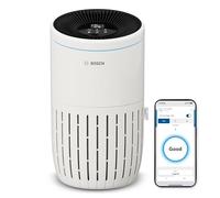 Bosch Air 4000i - Purificatore d'aria intelligente - Copre 62,5 m² - Filtra efficacemente oltre il 99% degli inquinanti - Modalità Auto/Sleep (< 25 dB(A)) - CADR: 300 m³/h - Connettività display e app