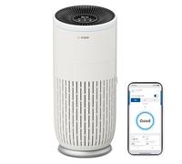 Bosch Air 6000i - Purificatore d'aria intelligente - Copre 125 m² - Filtra efficacemente oltre il 99% degli inquinanti - Modalità Auto/Sleep (< 25 dB(A)) - CADR: 600 m³/h - Connettività display e app