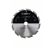 Bosch Akku-Kreissägeblatt Standard per Legno, 160 x 1,5/1 x 20, 12 Denti