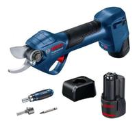Bosch Pro Pruner Professional cesoia per erba cordless 2,5 cm 12 V Ioni di Litio Nero, Blu