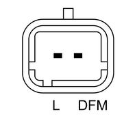BOSCH Alternatore CITROËN PEUGEOT MITSUBISHI 2,2 1800A138 5702G8 5705JV 5705NF