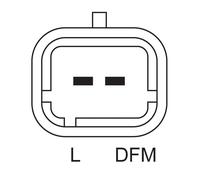 BOSCH Alternatore DACIA RENAULT 1,5 231002949R