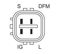BOSCH Alternatore TOYOTA 1,6 1,8 270600D140 270600D170 270600D190 270600D191