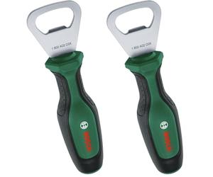 Bosch apribottiglie (robusto e durevole apribottiglie per officina, sala hobby e cucina; impugnatura ergonomica a cacciavite con Softgrip) (Confezione da 2)