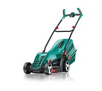 Bosch ARM 37 Tagliaerba a spinta AC Nero, Ciano, Rosso