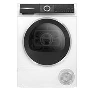Bosch, Asciugatrice con pompa di calore, 9 kg, paus carica, bianco | Controlla da qualsiasi luogo con il tuo cellulare o tramite voce tramite Home Connect.
