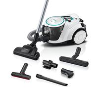 Bosch Aspirapolvere senza sacchetto serie 6 BGC41XHYG, aspirapolvere per pavimenti, ideale per chi soffre di allergie, filtro igienico, 10 anni di garanzia motore, bocchetta per pavimenti per parquet