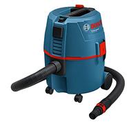 Bosch Aspiratore acqua e polvere GAS 20 L SFC (bocchetta inciatte, bocchetta dritta, borsa usa e getta, 1 filtro piatto, impugnatura regolazione aria, adattatore univ, 2 tubi di aspirazione, flessibile univ.)