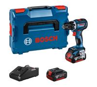 Bosch Avvitatore a batteria GSR 18V-90 C, 2 batterie GBA 18V 5.0Ah, carica e L-BOXX Quantità:1