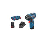 Bosch 0 601 9E0 005 avvitatore a batteria 1/4" 3100 Giri/min 110 Nm Nero, Blu 12 V