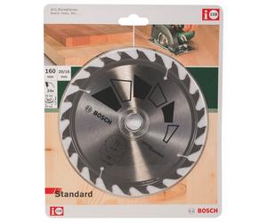 Bosch Basic 2609256810 DIY - Lama per sega circolare 160 x 2,2 x 20/16,Z24