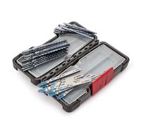 Bosch Basic Lame per Seghetto per Legno E Metallo 30 Pezzi IN Resistente Scatola