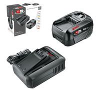Bosch batteria e caricabatteria rapido Starter Set 18V (1 batteria al litio da 4