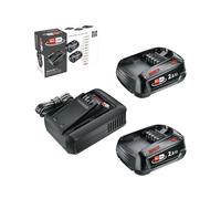 Bosch Starter Set 18V con Batteria e Caricabatteria - 2 x 2,5Ah