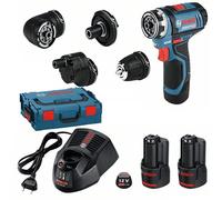 Bosch Batteria Trapano Avvitatore GSR 12V-15 FC Con 2 x 2,0 X L-BOXX 4 Saggi 060