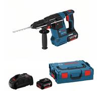 Bosch Batteria Trapano Gbh 18V-26 Per Con Sds Plus 2 x 5,0 Ah LI-ION L-BOX