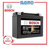Bosch Batteria YTX12-BS Al Gel Factory Activated FA104 KYMCO GRAND DINK 250 4T