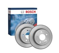 COPPIA DISCHI FRENO POST BOSCH MERCEDES-BENZ CLASSE C BREAK C 200 T D 65KW 96...