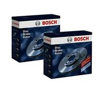 BOSCH Set Dischi Freno BD401 - Dischi Freno Ventilati di Ghisa di 300mm - Asse Posteriore - Conformi al regolamento ECE-R90 - Ottimizzati per Ridurre Rumore, Calore e Corrosione - 2 Dischi
