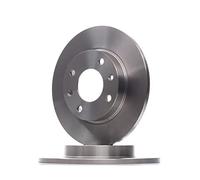 Bosch BD46 Dischi freno, Certificato ECE-R90, 1 set di 2 dischi