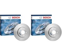 Bosch BD975 Dischi freno, Certificato ECE-R90, 1 disco freno singolo (Confezione da 2)