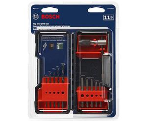 BOSCH BDT11S - Set di 11 pezzi per rubinetto e trapano