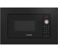 Bosch BEL623MB3, Microonde da incasso, Programmi automatici di cottura, Display LED rosso, Apertura laterale a sinistra, Grill, Illuminazione LED, Nero