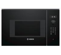 Bosch BFL524MB0, Serie 6, Microonde da incasso, 7 Programmi automatici cottura, Display digitale a LED, Cleaning Assistance, Nero