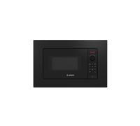 BOSCH BFL623MB4 MICROONDE INCASSO, potenza microonde 800 W, capacità 20 l, 5 livelli di potenza, Nero