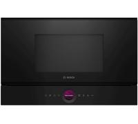 BOSCH BFL7221B1 MICROONDE DA INCASSO, potenza microonde 900 W, capacità 21 l, 5 livelli di potenza, Nero