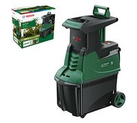Bosch Home and Garden Biotrituratore silenzioso AXT 22 D (2200 W; idoneo per legno, siepi e arbusti spinosi; cesto di raccolta integrato da 53 l; in confezione cartone)