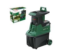 Bosch Home and Garden Biotrituratore silenzioso AXT 25 D (2500 W; idoneo per legno resistente e arbusti spinosi; cesto di raccolta integrato da 53 l; in confezione cartone)