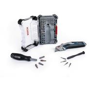 Bosch Biset di precisione + set di coltelli per attrezzi | Accessori per utensili manuali