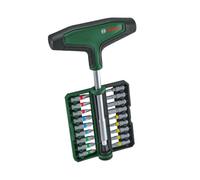 Bosch Set cacciavite portabit con impugnatura a T da 19 pezzi (Accessori Utensili Manuali)