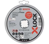 Bosch BOX DISCHI ABRASIVI X-LOCK 10 PZ. per inox Ø mm. 115x1,0x22,23