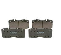 Bosch BP1135 - Pastiglie Freni Auto, Asse Anteriore - Qualità Bosch - Riduzione del Rumore e della Polvere - Certificazione ECE-R90 - Senza Rame - 1 Confezione da 4 Pastiglie