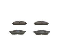 Bosch BP1144 - Pastiglie Freni Auto, Asse Anteriore - Qualità Bosch - Riduzione del Rumore e della Polvere - Certificazione ECE-R90 - Senza Rame - 1 Confezione da 4 Pastiglie