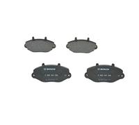 Bosch BP1201 - Pastiglie Freni Auto, Asse Anteriore - Qualità Bosch - Riduzione del Rumore e della Polvere - Certificazione ECE-R90 - Senza Rame - 1 Confezione da 4 Pastiglie