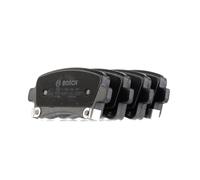 Bosch BP1233 - Pastiglie Freni Auto, Asse Posteriore - Qualità Bosch - Riduzione del Rumore e della Polvere - Certificazione ECE-R90 - Senza Rame - 1 Confezione da 4 Pastiglie