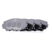 Bosch BP1303 - Pastiglie Freni Auto, Asse Anteriore - Qualità Bosch - Riduzione del Rumore e della Polvere - Certificazione ECE-R90 - Senza Rame - 1 Confezione da 4 Pastiglie