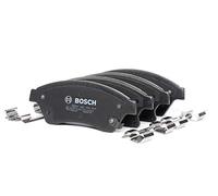 Bosch BP1355 - Pastiglie Freni Auto, Asse Anteriore - Qualità Bosch - Riduzione del Rumore e della Polvere - Certificazione ECE-R90 - Senza Rame - 1 Confezione da 4 Pastiglie - Con Accessori