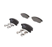 Bosch BP1355 - Pastiglie Freni Auto, Asse Anteriore - Qualità Bosch - Riduzione del Rumore e della Polvere - Certificazione ECE-R90 - Senza Rame - 1 Confezione da 4 Pastiglie - Con Accessori
